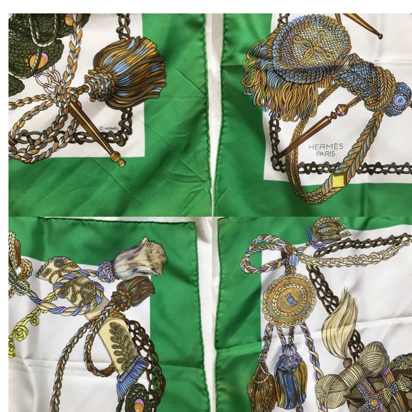 *SOLD* *RARE* Hermes Silk Scarf “Le Timbalier” - Picture 7 of 8